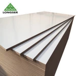 Good quality medium density fiberboard 18mm melamine MDF board for furniture