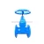 Import Ground elastic seat seal gate valve Non rising stem soft seal gate valve dn50-800 water conservancy gate valves from China