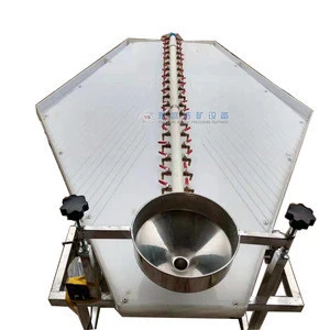 GT300 Model size PP material Gold Separating Machine Mining Shake Table Iron Vibration Table machine For Gold tailing Recovery