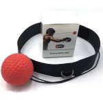 Gym fitness reflex boxing reaction ball boxing punching headband ball with carton package