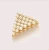 Import H36-165 large size women fancy triangle pearl and rhinestone metal hair claw from China