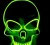 Halloween Horror LED Ghost Skulls Head EL Party Masks