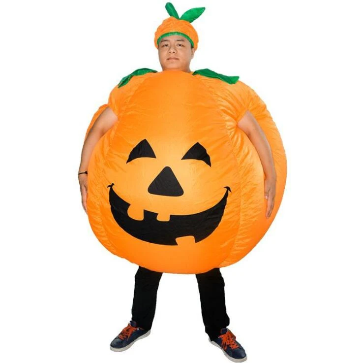 Halloween Pumpkin Inflatable Costume Christmas Event Realistic Cartoon Doll Party Costume