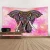 Import Handpainting Watercolor Elephant 3D Digital Printed Polyester Tapestry Wall Hanging from China