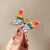HC121A Boutique Rhinestone Butterfly Hairclips Luxury Golden Alloy Hairgrip High Quality Hair accessories For Girl