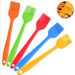 Heat Resistant Kitchen Utensils Tool Silicone BBQ Grill Pastry Basting Oil Brush for cooking