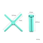 Heat-resistant Table Mat Foldable Silicone Trivets Silicone  coaster Foldable Trivet