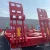 Import Heavy duty 3 Axles 70ton Low Loader Semi trailer to transport Equipment Lowboy trailer from China