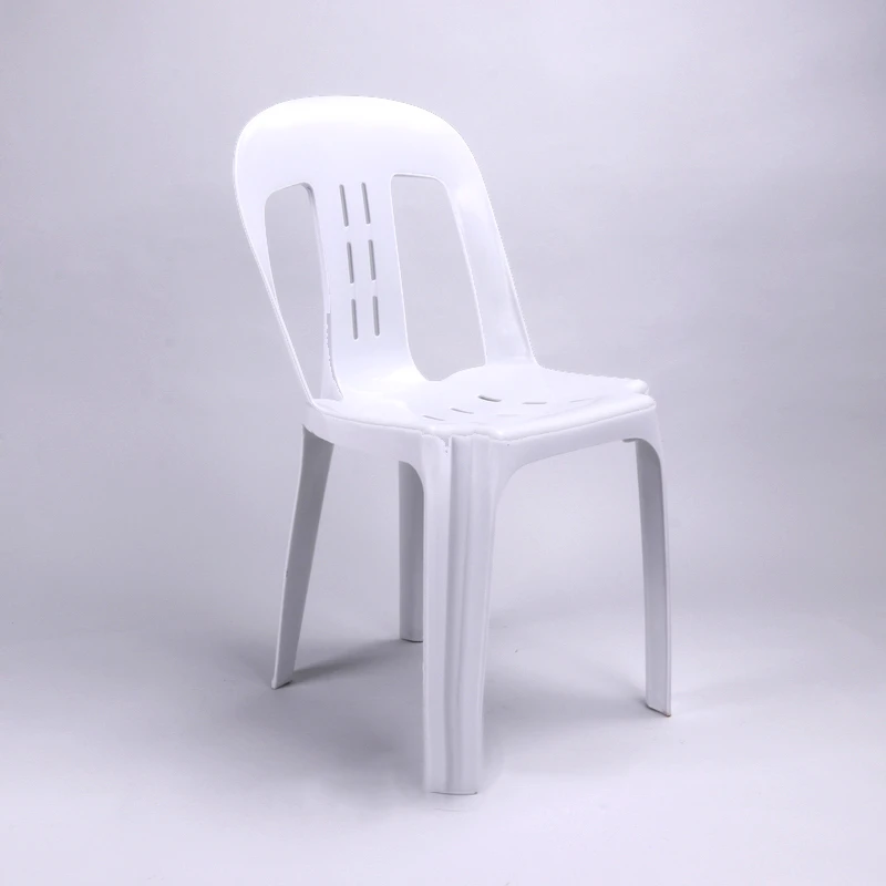 heavy duty plastic dining chair stackable monoblock chair pipee chair