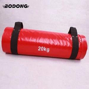 Heavy man boxing leather boxing punching clear sand bag for fitness