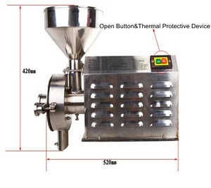 High capacity enterprise coffee grinder parts/ Cassava Flour Grinding Mill/ grinder