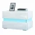 Import High Gloss Chest of 2 Drawers Bedside Table Cabinets Nightstand Units LED Light from China