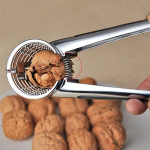 High Grade Zinc Alloy Material Nut cracker Manual Quick Walnut Cracker Pecan Walnut Pliers