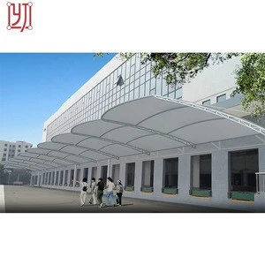 High lumen exhibition awnings car parking canopy ,cantilever canopy for car parking shed