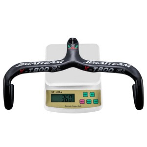 High performance carbon bicycle Integrated handlebar with stem,internal cable routing