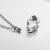 Import High Polished Steel Heart Cremation Jewelry Stainless Steel Double Hearts Memorial Urn Pendant Pet Ashes Holder cremation urn from China
