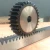 Import High precision DIN6 M4 helical gear rack from China