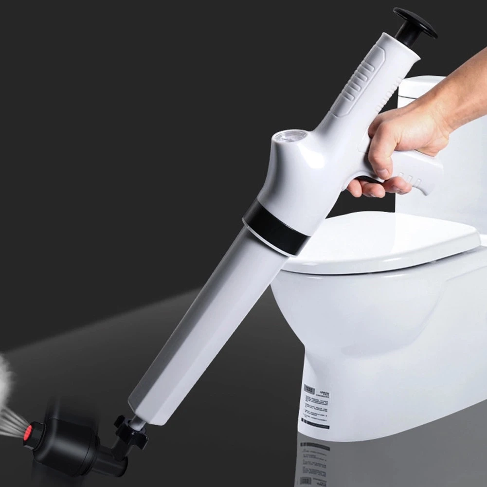 High pressure pump cleaner air drain blaster rubber plastic bathroom shower sink bathtub tools air pressure toilet plunger