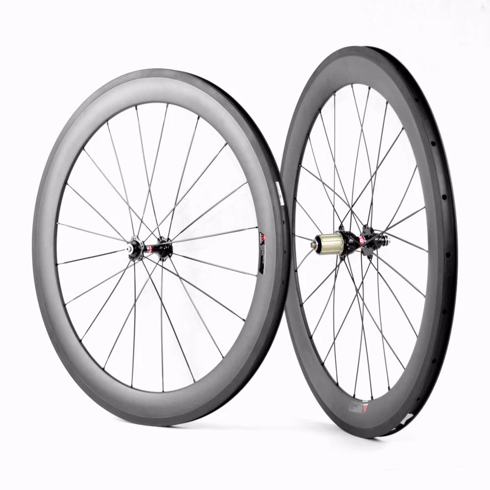 High Profile Carbon Wheels, 700c Carbon Fiber Bike Wheels