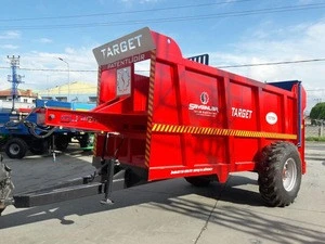 High Quality 10 Tons Manure Spreader and Carriage Trailer