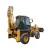 Import High quality 4 wheel drive multi-function back hoe 1.0 CBM 2.5 ton front loader with backhoe from China
