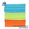 High quality 40*40cm 360gsm quick-dry microfiber cleaning cloth/ Car Cleaning Cloth