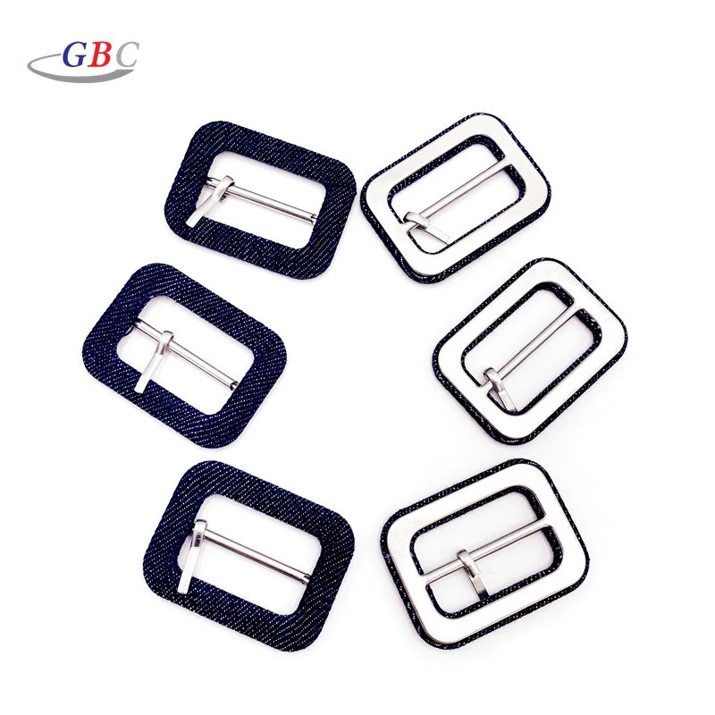 High quality alloy fabric cover buckle for clothes
