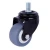 Import high quality caster wheels swivel plate with brake without brake roller transparent rubber caster from China
