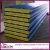 Import High Quality Color Steel Rock wool Acoustic Wall Sandwich Panel Sound-absorbing Panels from China