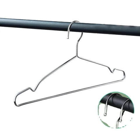 High quality custom coat hanger metal Modern stainless steel coat hanger custom