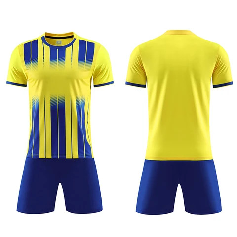 Kids Sublimated Striped Football Jersey Design 2