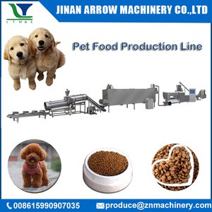High Quality Extruded Dry Pet Cat Dog Food Processing Machine