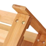 High Quality Factory Price Natural Utility Type 3 Tiers Easy To Move Entryway Bamboo Shoe Rack