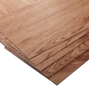 High Quality Flexible Wood Grain PVC Tile LVT Vinyl Dry Back Plastic Flooring