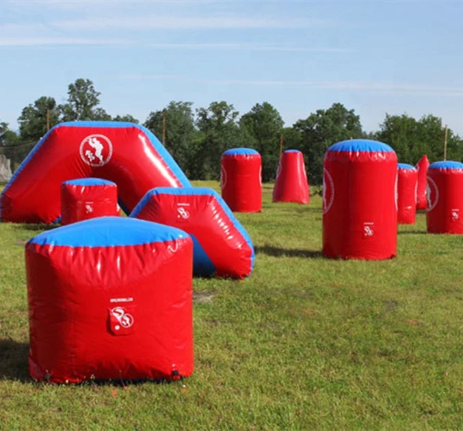High quality inflatable paintball field, pvc inflatable paintball bunker field for sale