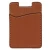 Import High quality leather 3M adhesive mobile cell phone card holder for at the back of a mobile phone case. from China