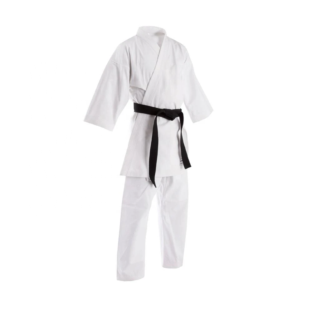 High Quality Martial arts uniform wear karate gi suits customized with belt