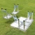 Import high quality portable picnic table outdoor aluminum camping table collapsible aluminum folding table from China