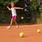 High quality RUBBER FELT tennis balls tennis trainer 3 pcs balls kids tennis training outdoor games