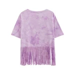 High quality short sleeve 100% heavy cotton tie-dye oversized t shirt