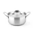 Import High quality stainless steel sauce pan 16*7.5 multi cooker pan with SS lid from China
