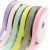 Import High quality thicken polyester pure color webbing knitting home textile grosgrain satin ribbon from China