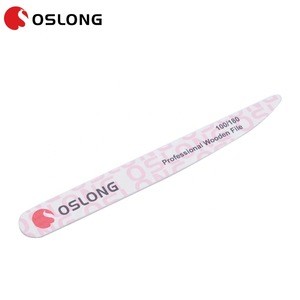 High quality washable 100/180 grit nail file / Wooden nail file for beauty salon