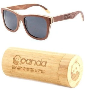 High quality wholesale sunglasses 2019 men 100%  lentes de sol wood custom sun glasses brand your own bamboo sunglasses