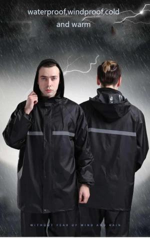 High Quality windproof waterproof thickening Raincoat