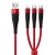 Import High Speed Charger USB Cable 3 in 1 USB Cable 3ft USB Data Cable from China