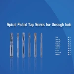 High toughness cemented carbide YAMAWA tap for electric tapping machine