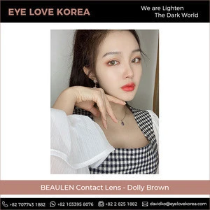 Highly Applauded Dolly Brown Colored BEAULEN Contact Lens