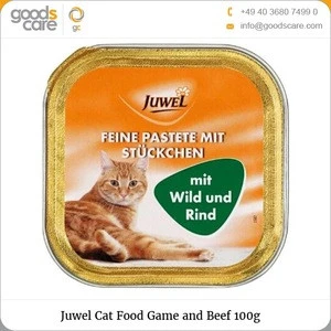 Highly Nutritious Wholesale Pet Food/ Cat Food Game and Beef 100g
