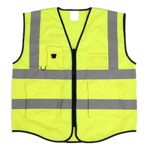 hivi safety vest class 2 custom logo security jackets reflective warning vest